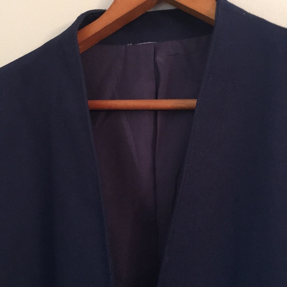Vintage plus size oversized wool blend blazer​​